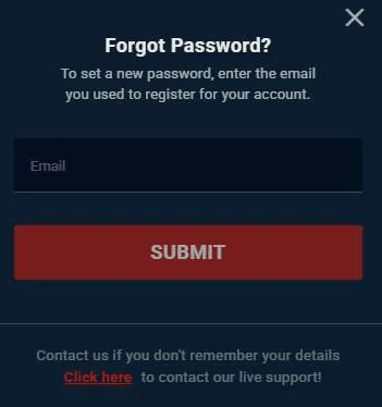 esqueceu a senha rantcasino